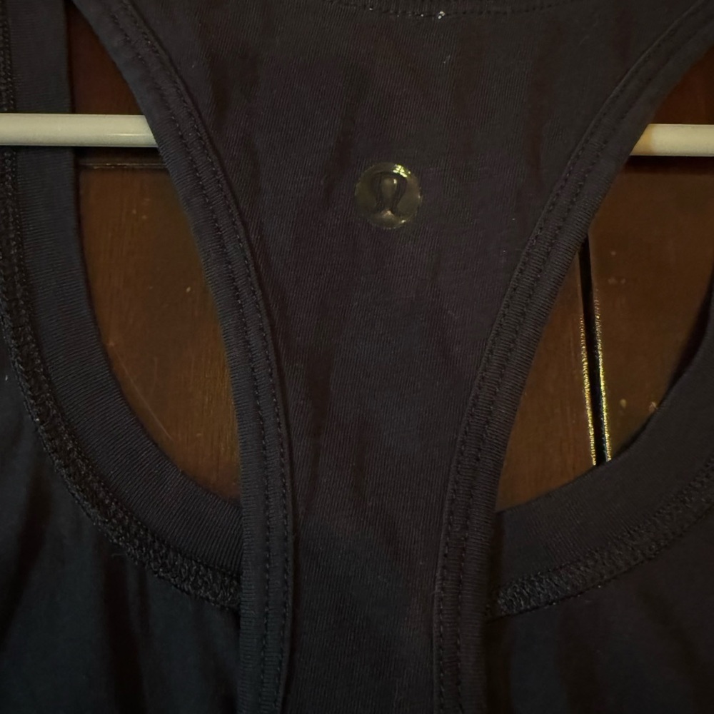 lululemon athletica Black Tank Top
